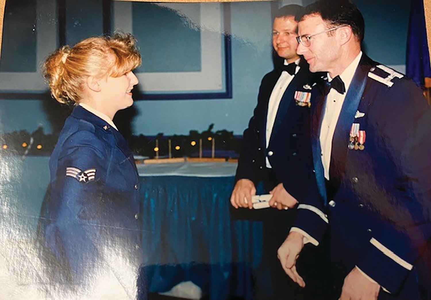 Catrina Hammond-Meijer graduated from Airman Leadership School in 1998 at Nellis AFB in Las Vegas.